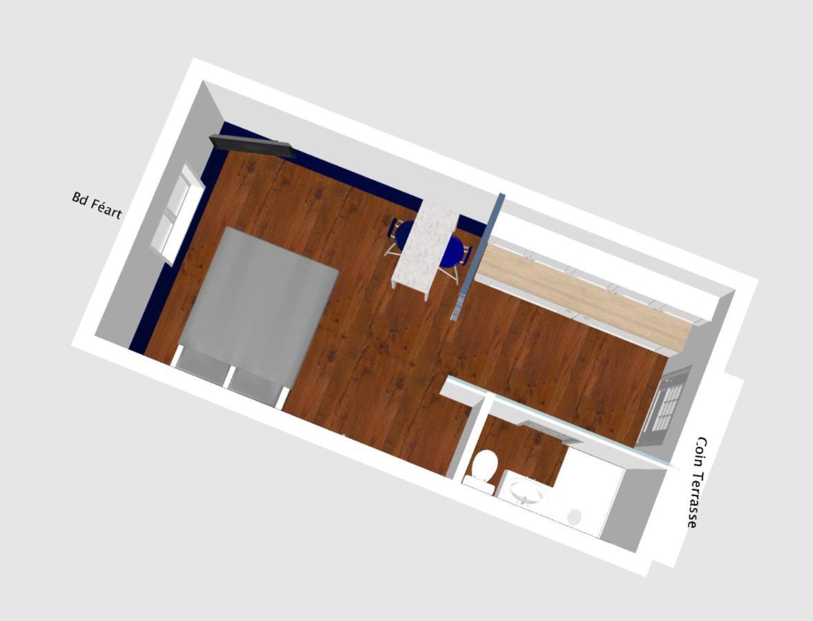 Apartment Homard & Fox, Le Feart, Avec Coin Terrasse & Barbecue Dinard