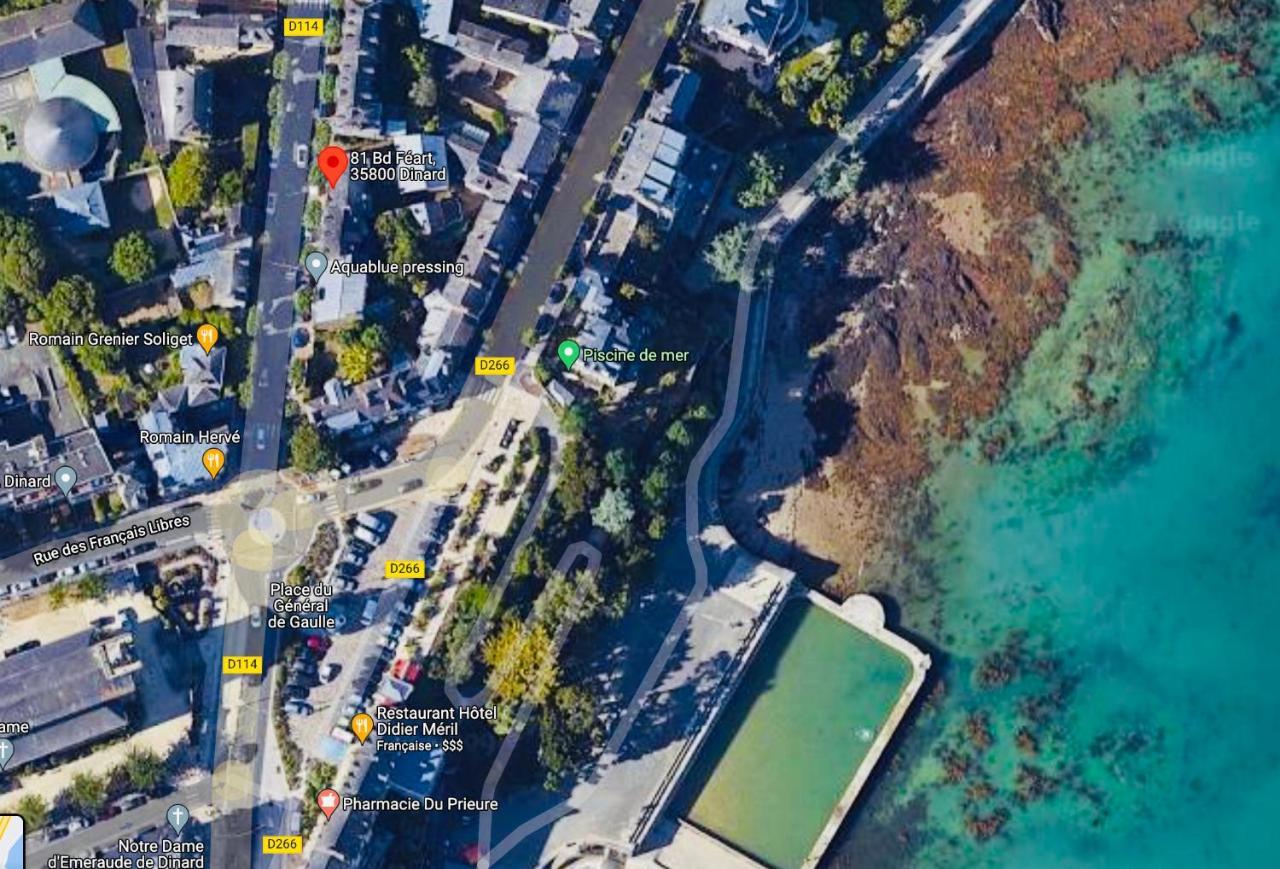 Homard & Fox, Le Feart, Avec Coin Terrasse & Barbecue Apartment Dinard